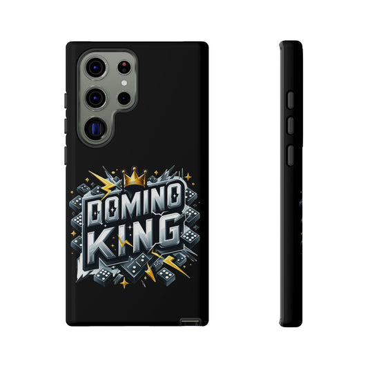Domino King Tough Case For Samsung Galaxy - Dominoes Vibes Phone Case- Domino Players