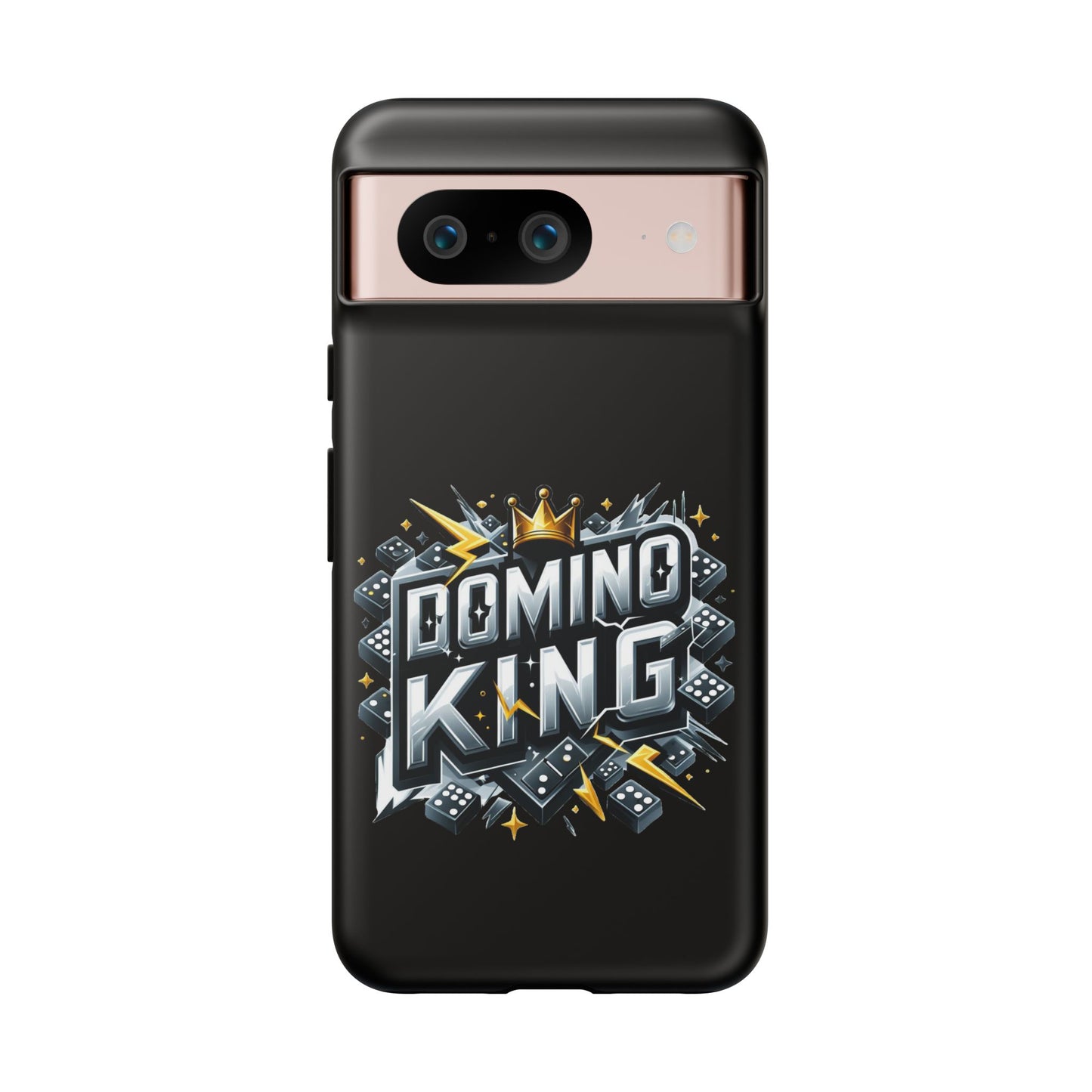 Domino King Tough Case For Google Pixel - Dominoes Vibes Phone Case- Domino Players