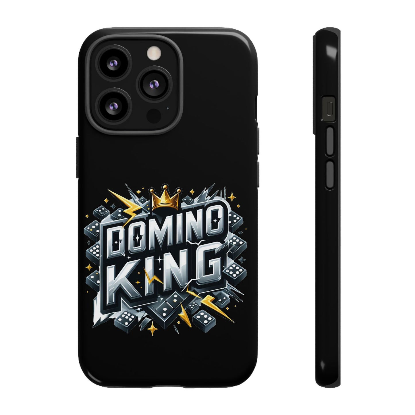 Domino King iPhone Tough Case - Dominoes Vibes Phone Case- Domino Players