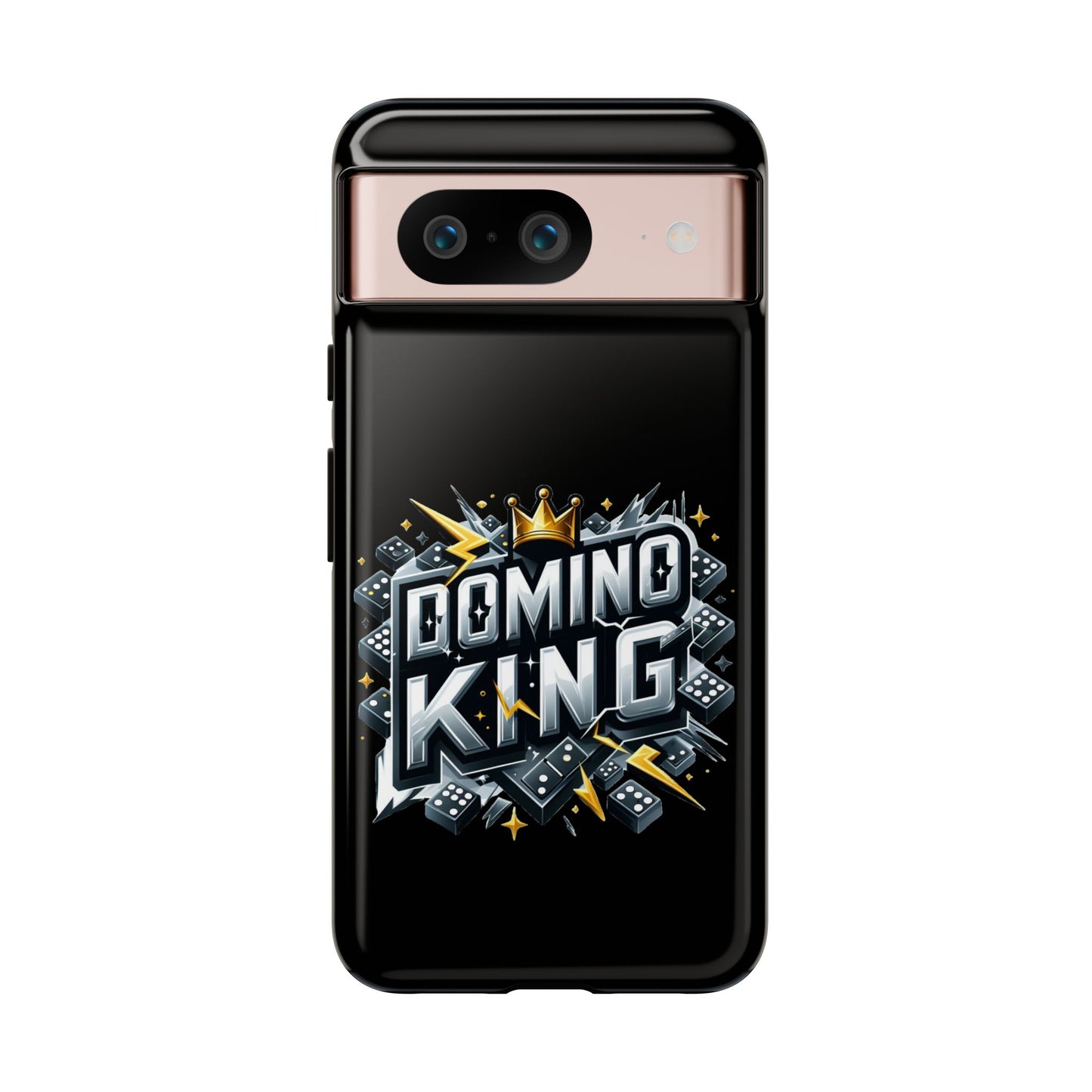 Domino King Tough Case For Google Pixel - Dominoes Vibes Phone Case- Domino Players