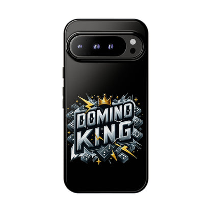Domino King Tough Case For Google Pixel - Dominoes Vibes Phone Case- Domino Players