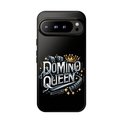Domino Queen Tough Case For Google Pixel - Dominoes Vibes Phone Case- Women Domino Players