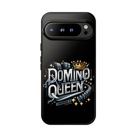 Domino Queen Tough Case For Google Pixel - Dominoes Vibes Phone Case- Women Domino Players