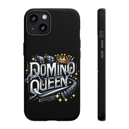 Domino Queen iPhone Tough Case - Dominoes Vibes Phone Case- Women Domino Players