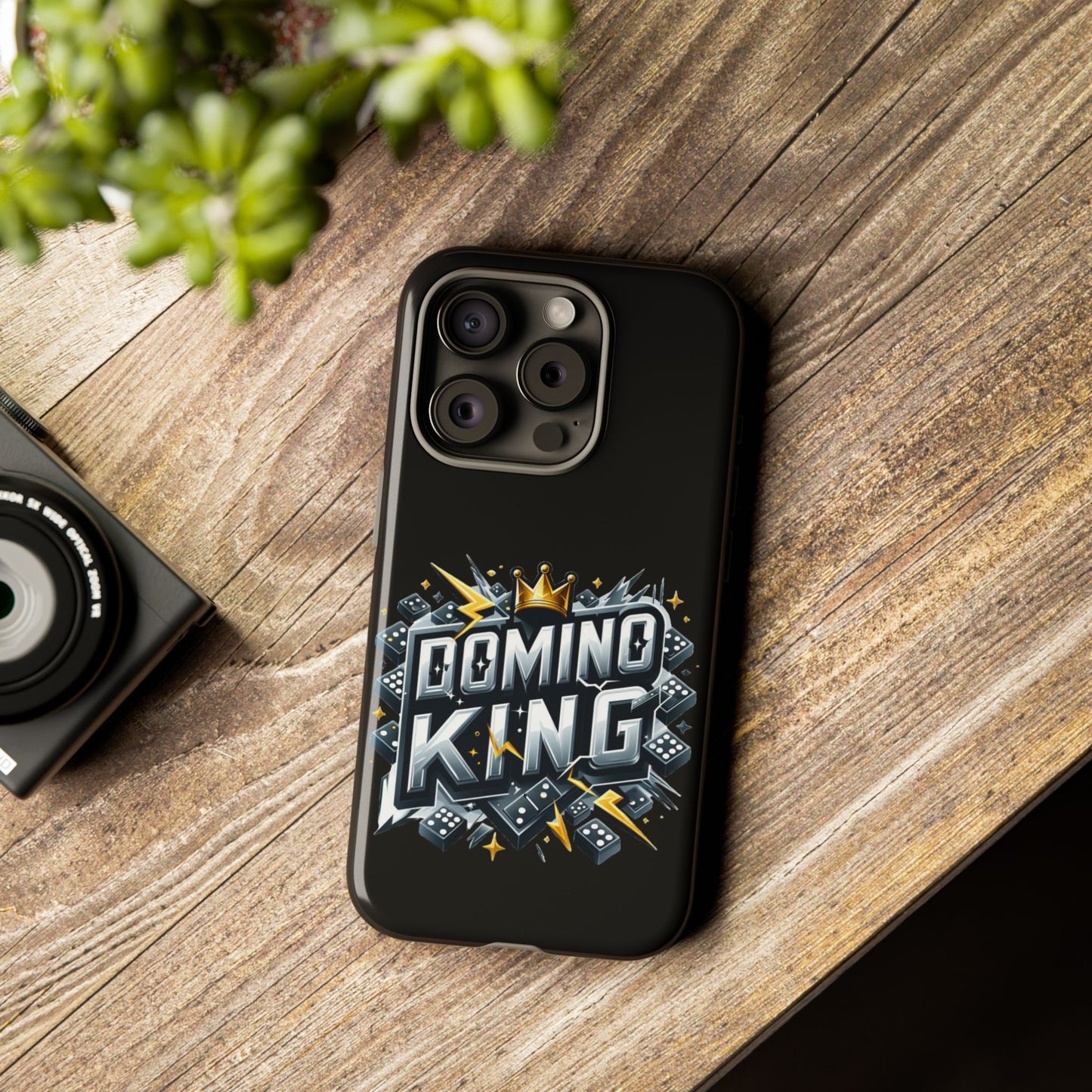 Domino King iPhone Tough Case - Dominoes Vibes Phone Case- Domino Players