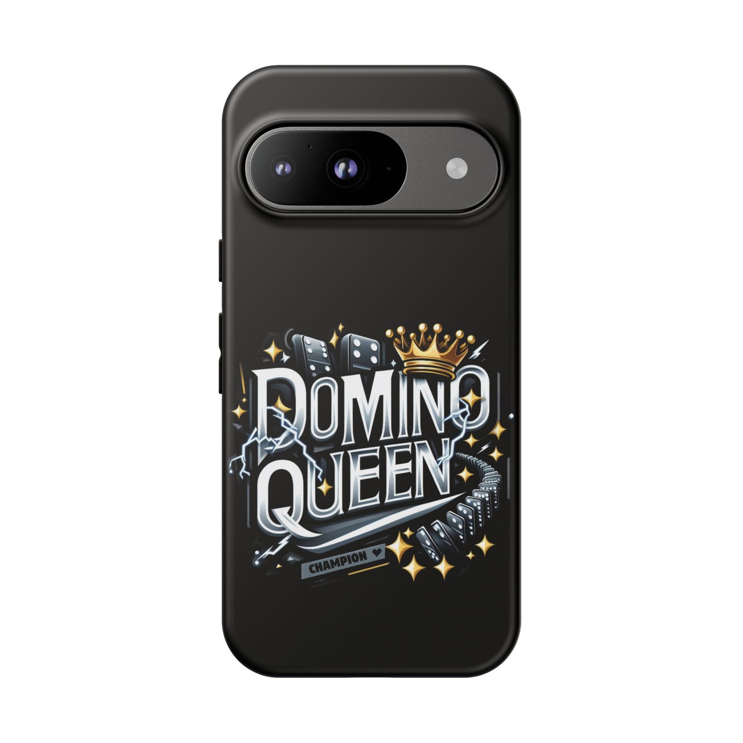 Domino Queen Tough Case For Google Pixel - Dominoes Vibes Phone Case- Women Domino Players