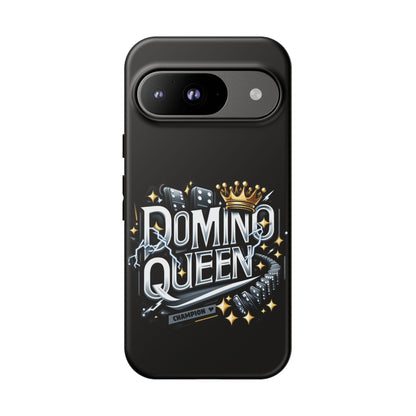Domino Queen Tough Case For Google Pixel - Dominoes Vibes Phone Case- Women Domino Players