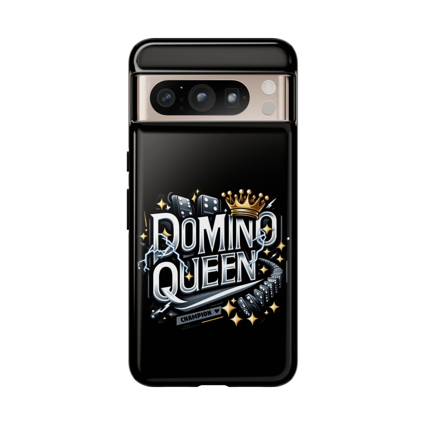 Domino Queen Tough Case For Google Pixel - Dominoes Vibes Phone Case- Women Domino Players