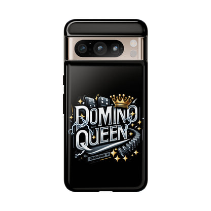 Domino Queen Tough Case For Google Pixel - Dominoes Vibes Phone Case- Women Domino Players