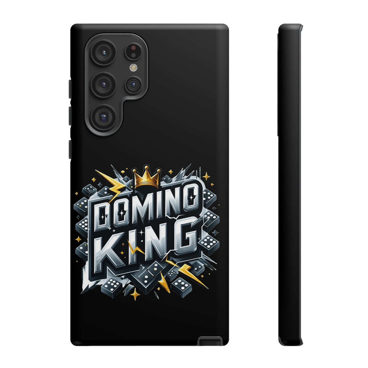 Domino King Tough Case For Samsung Galaxy - Dominoes Vibes Phone Case- Domino Players