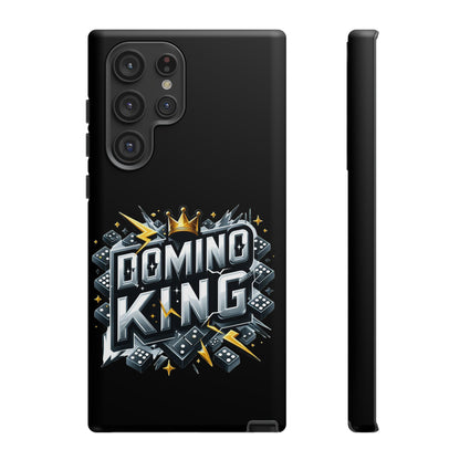 Domino King Tough Case For Samsung Galaxy - Dominoes Vibes Phone Case- Domino Players