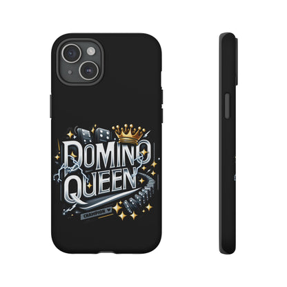 Domino Queen iPhone Tough Case - Dominoes Vibes Phone Case- Women Domino Players