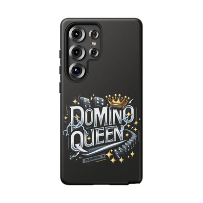 Domino Queen Tough Case For Samsung Galaxy - Dominoes Vibes Phone Case- Women Domino Players