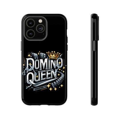 Domino Queen iPhone Tough Case - Dominoes Vibes Phone Case- Women Domino Players