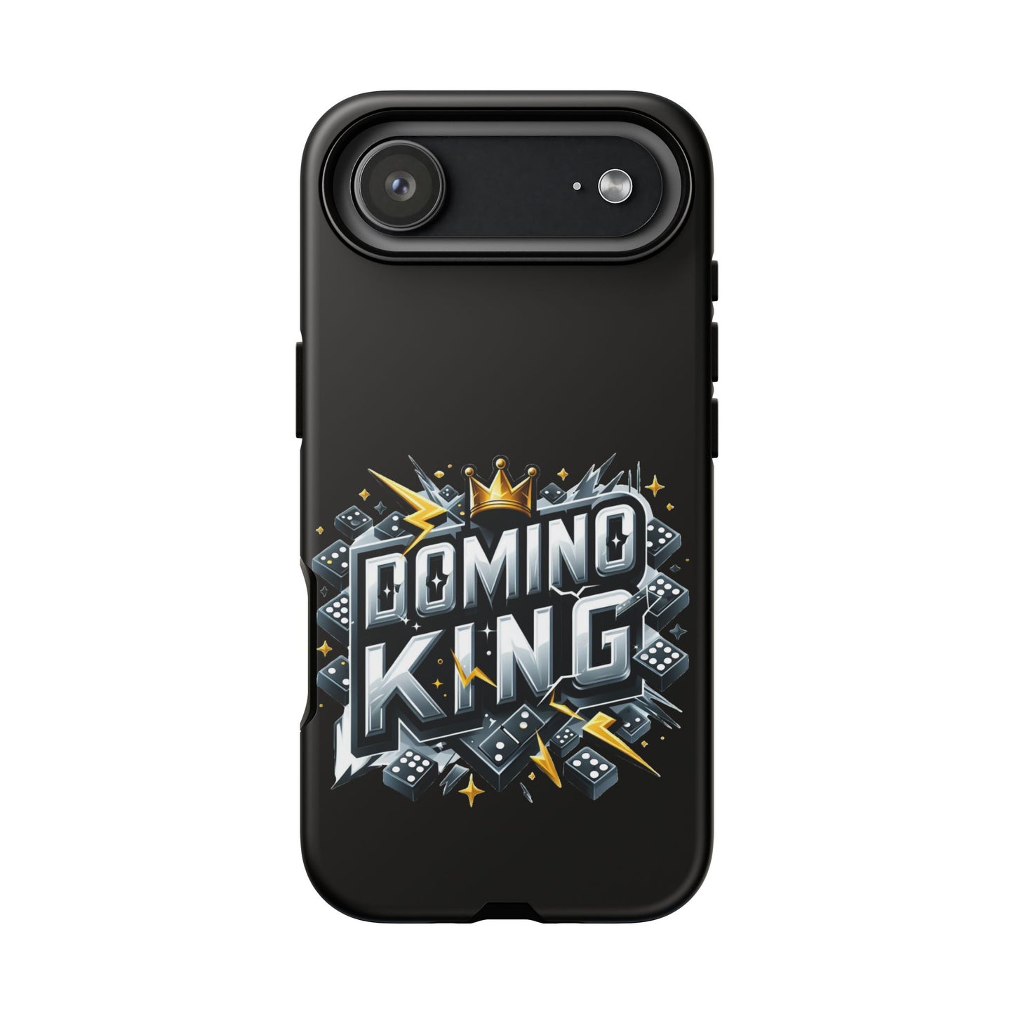 Domino King iPhone Tough Case - Dominoes Vibes Phone Case- Domino Players