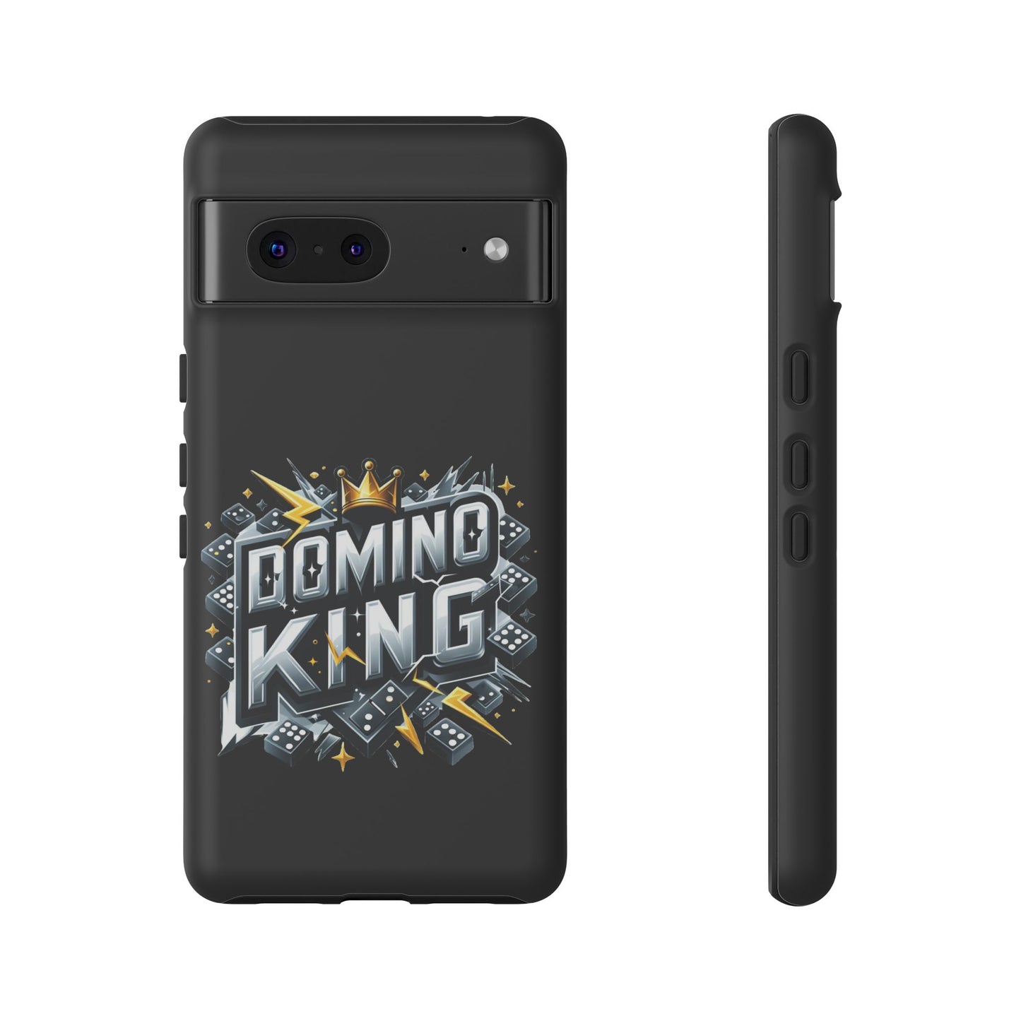 Domino King Tough Case For Google Pixel - Dominoes Vibes Phone Case- Domino Players