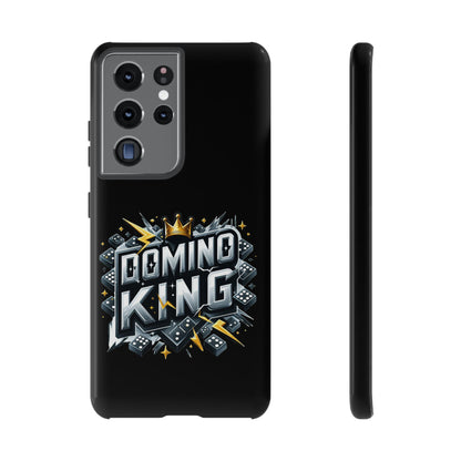 Domino King Tough Case For Samsung Galaxy - Dominoes Vibes Phone Case- Domino Players