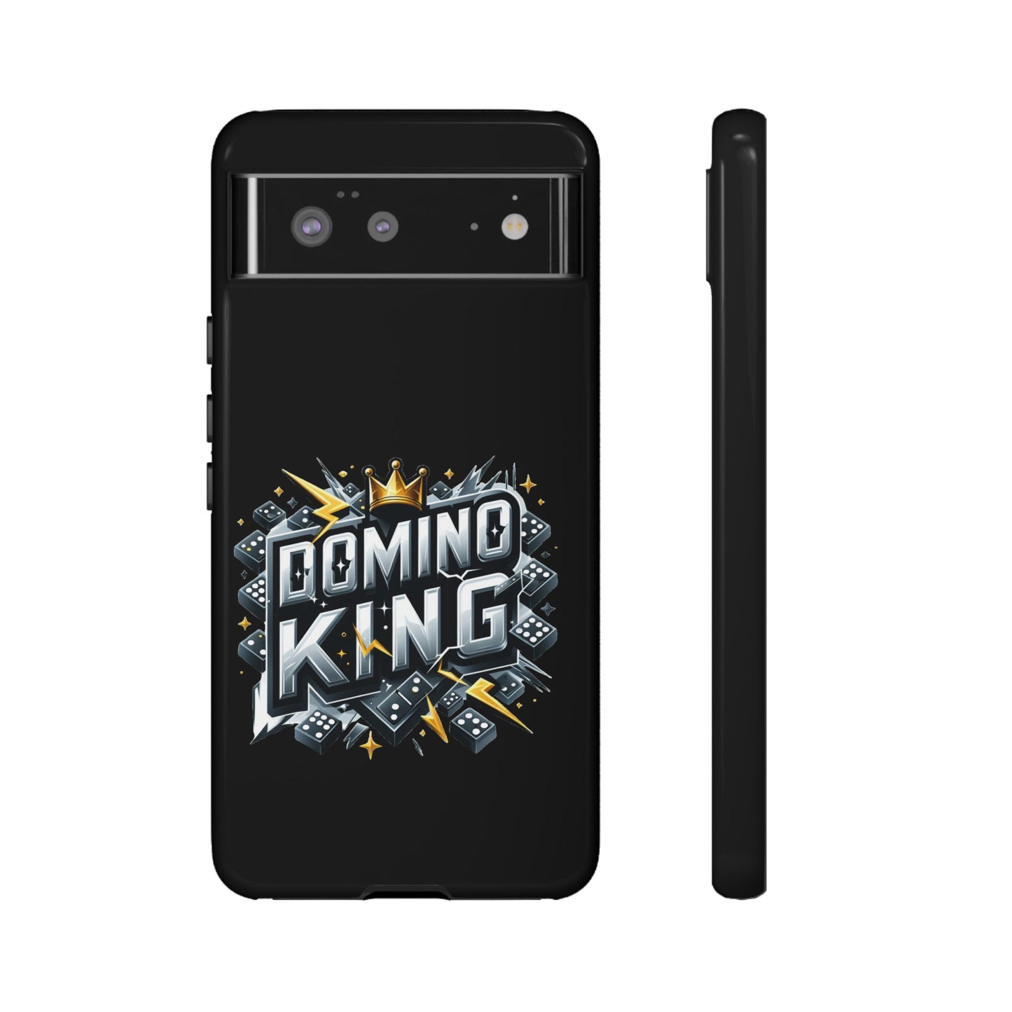 Domino King Tough Case For Google Pixel - Dominoes Vibes Phone Case- Domino Players