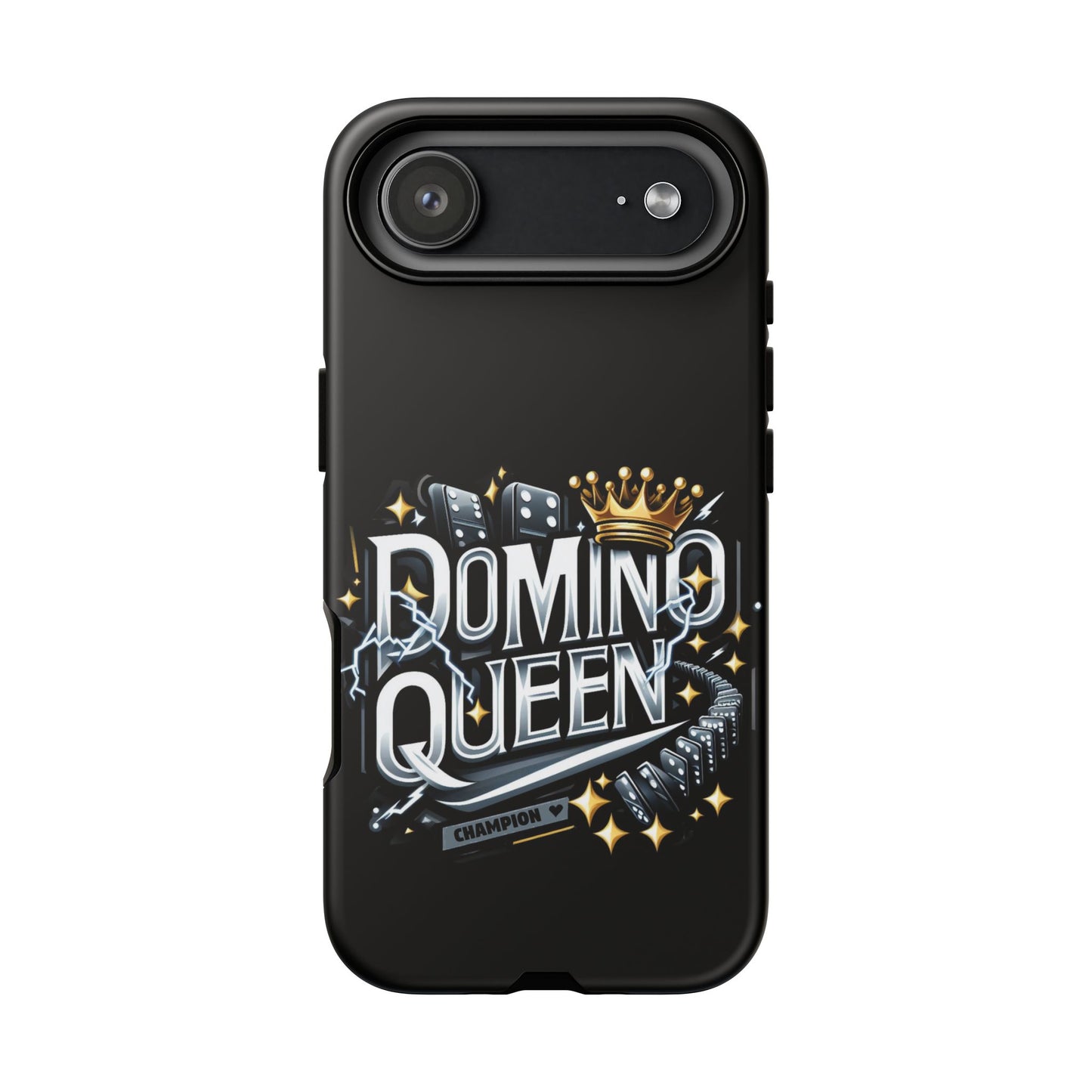 Domino Queen iPhone Tough Case - Dominoes Vibes Phone Case- Women Domino Players