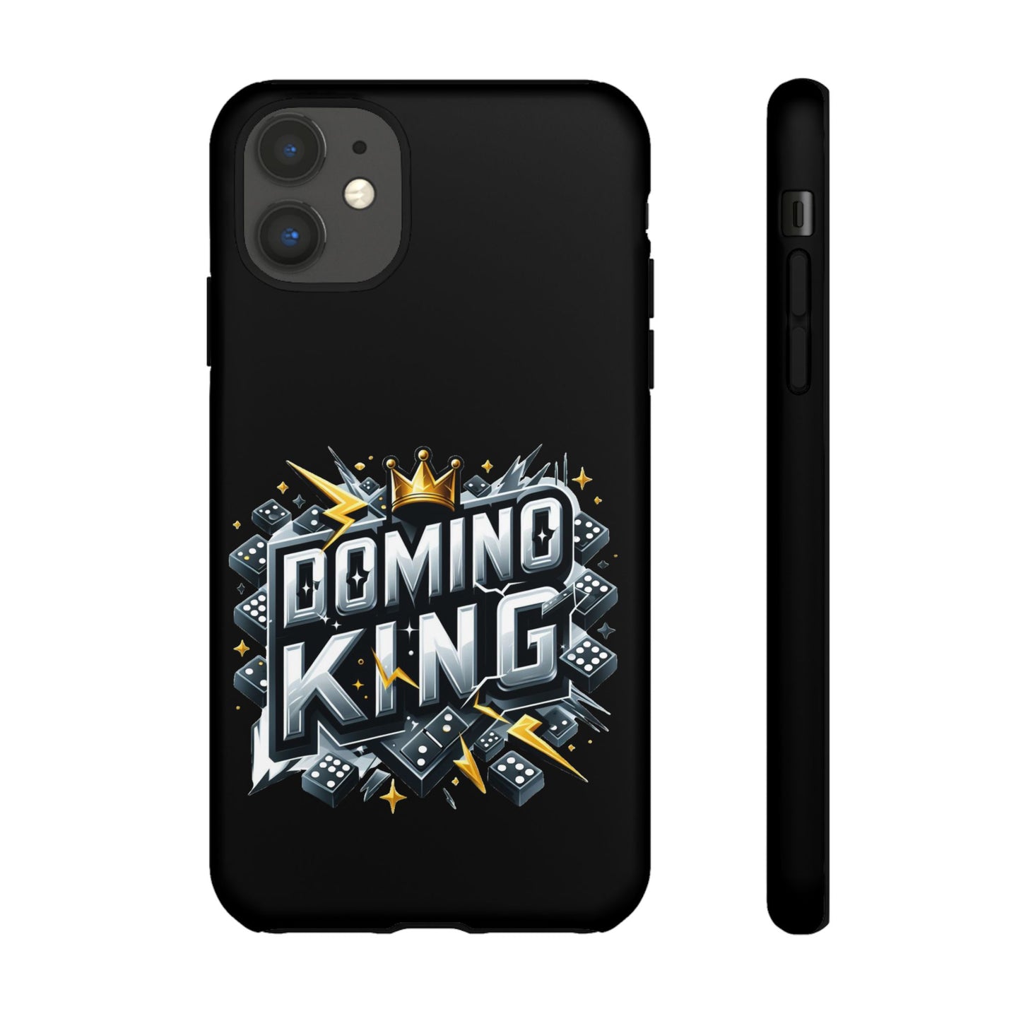 Domino King iPhone Tough Case - Dominoes Vibes Phone Case- Domino Players