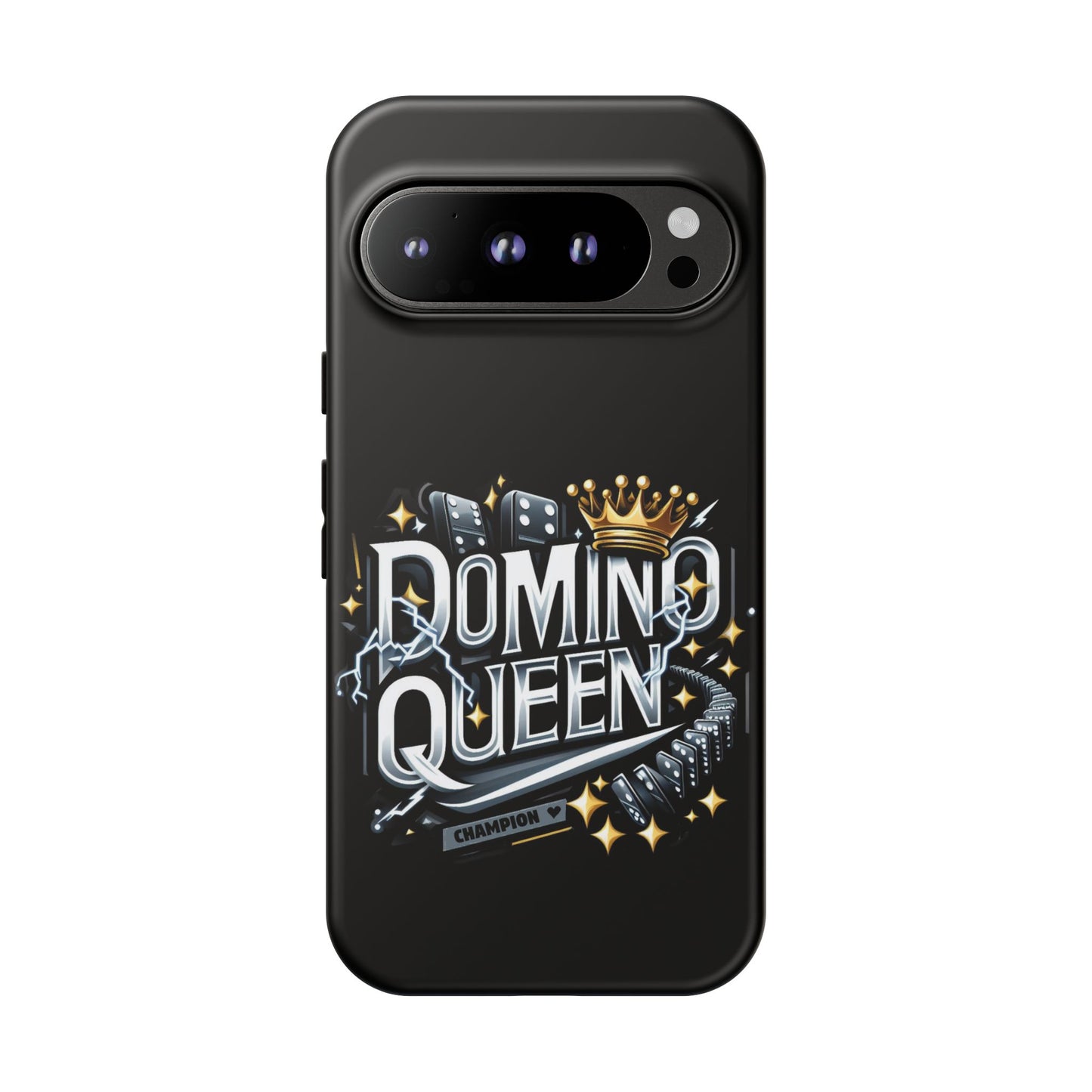 Domino Queen Tough Case For Google Pixel - Dominoes Vibes Phone Case- Women Domino Players