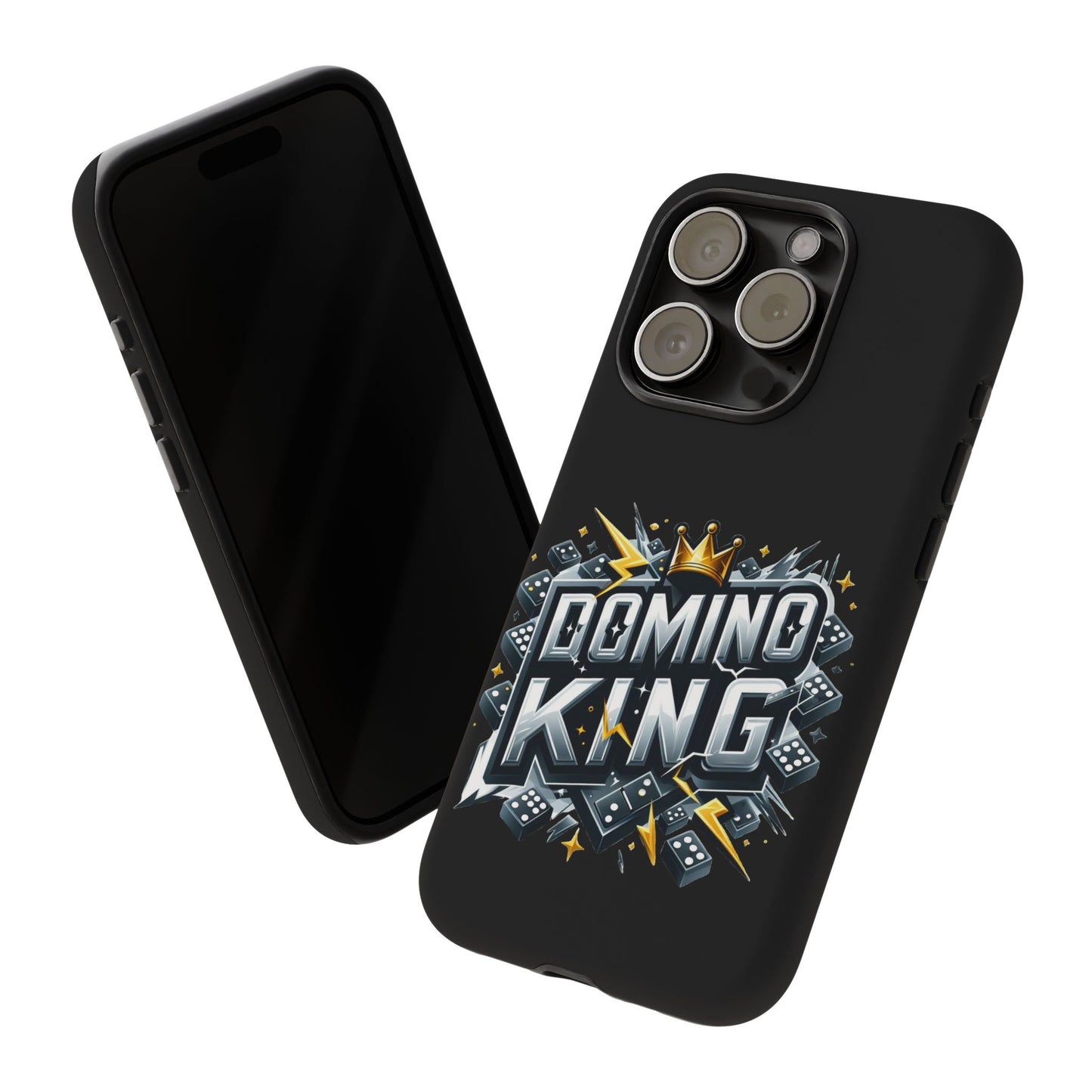 Domino King iPhone Tough Case - Dominoes Vibes Phone Case- Domino Players