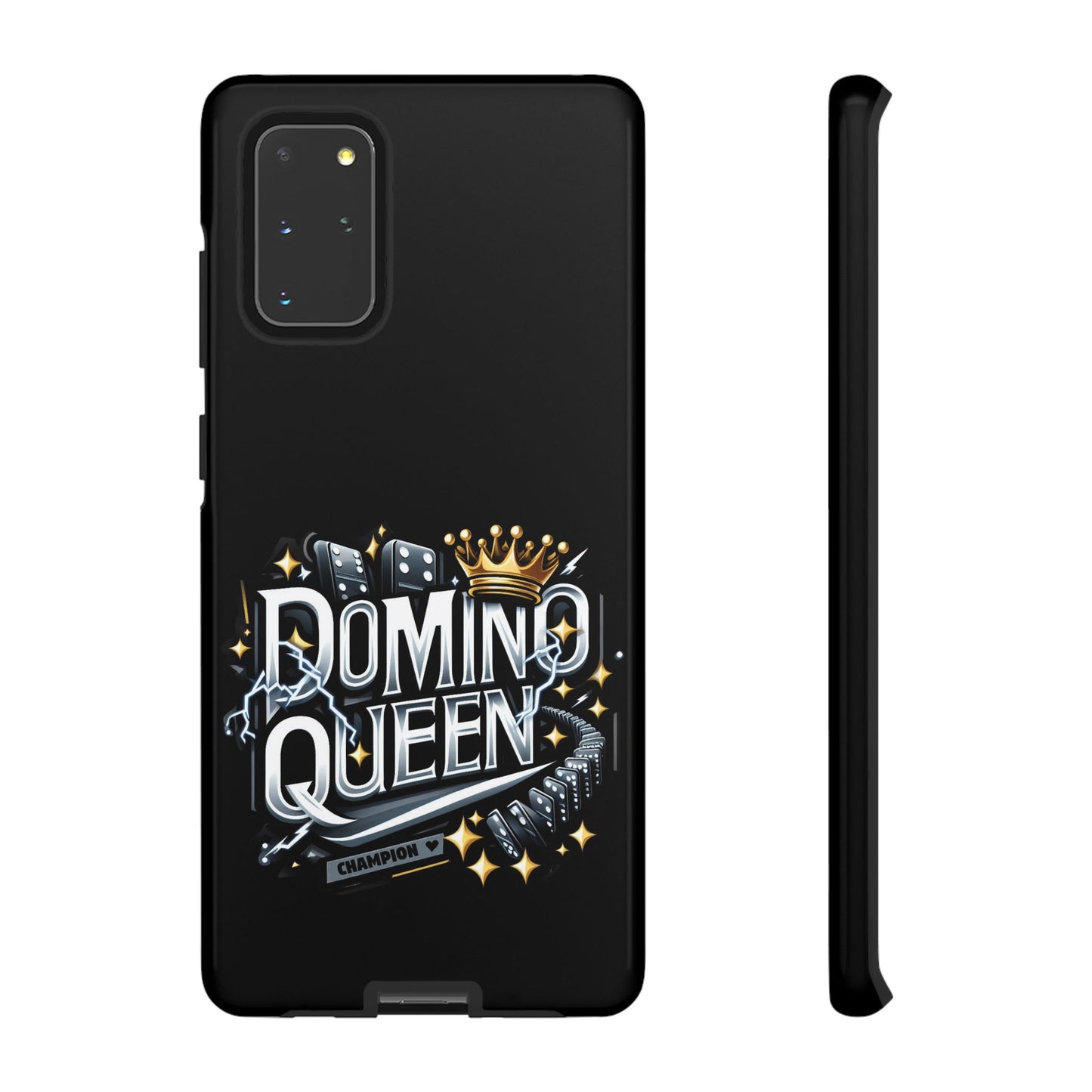 Domino Queen Tough Case For Samsung Galaxy - Dominoes Vibes Phone Case- Women Domino Players