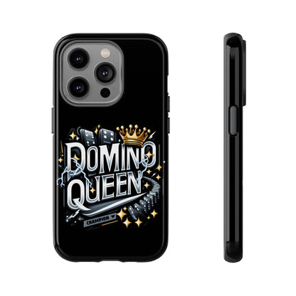 Domino Queen iPhone Tough Case - Dominoes Vibes Phone Case- Women Domino Players