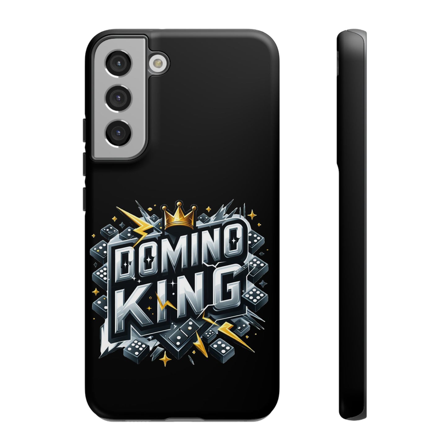 Domino King Tough Case For Samsung Galaxy - Dominoes Vibes Phone Case- Domino Players