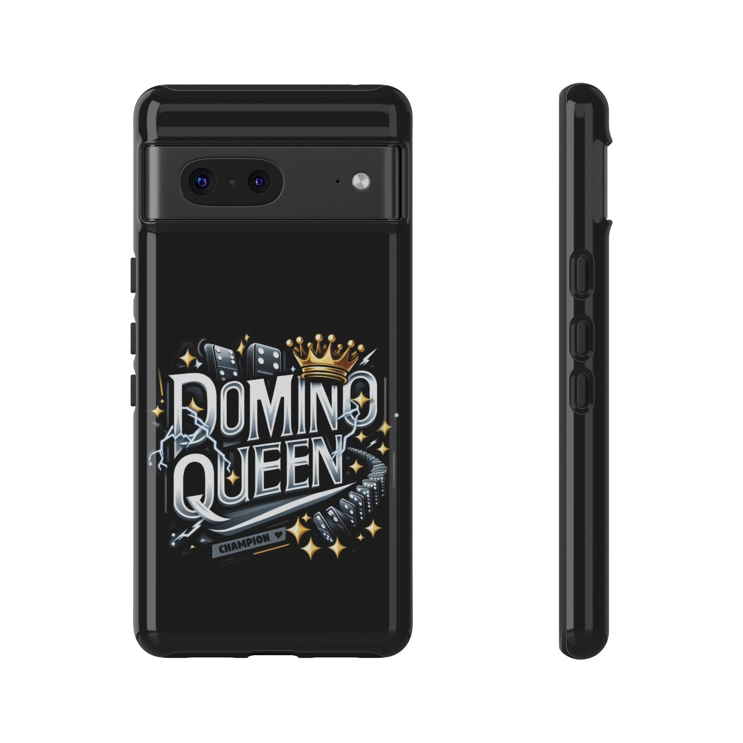 Domino Queen Tough Case For Google Pixel - Dominoes Vibes Phone Case- Women Domino Players