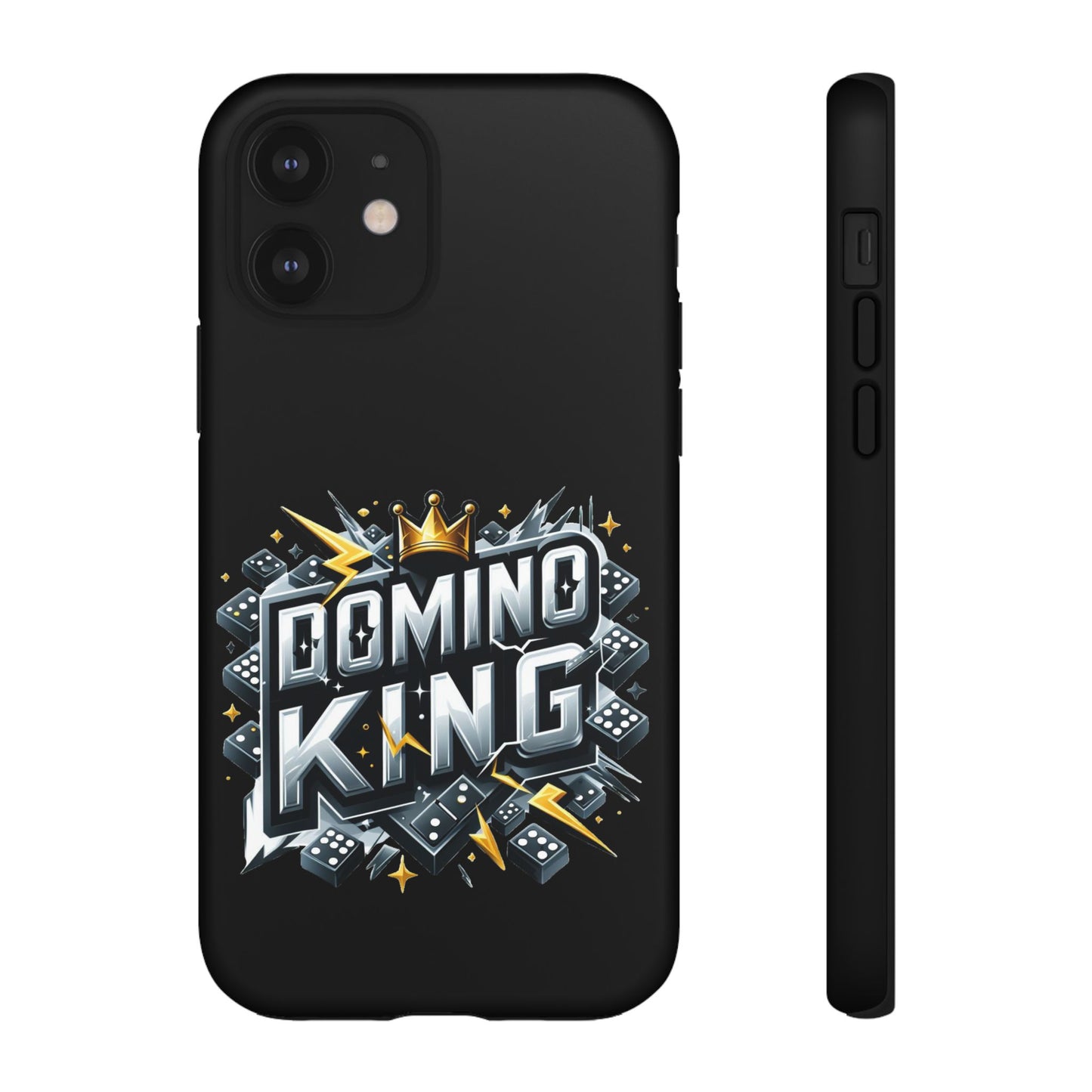 Domino King iPhone Tough Case - Dominoes Vibes Phone Case- Domino Players