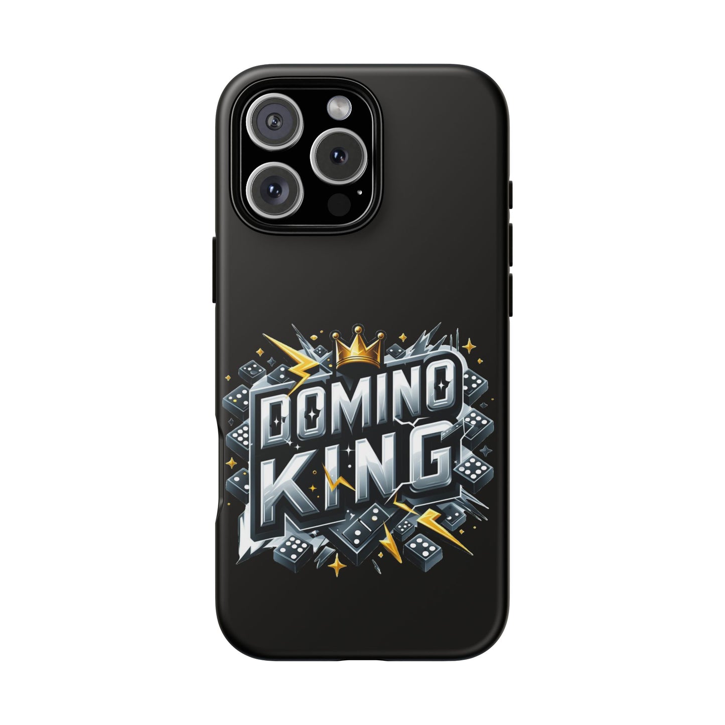 Domino King iPhone Tough Case - Dominoes Vibes Phone Case- Domino Players