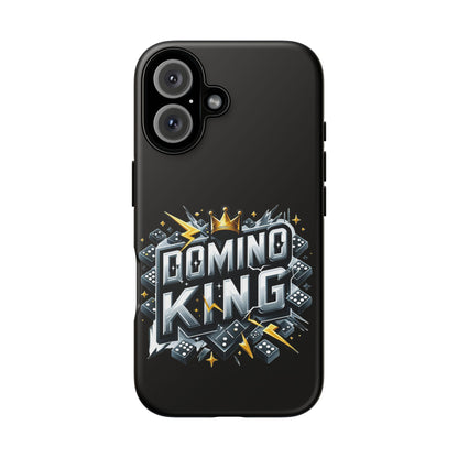 Domino King iPhone Tough Case - Dominoes Vibes Phone Case- Domino Players