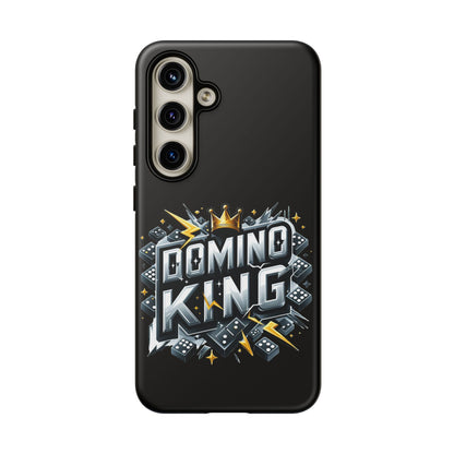 Domino King Tough Case For Samsung Galaxy - Dominoes Vibes Phone Case- Domino Players