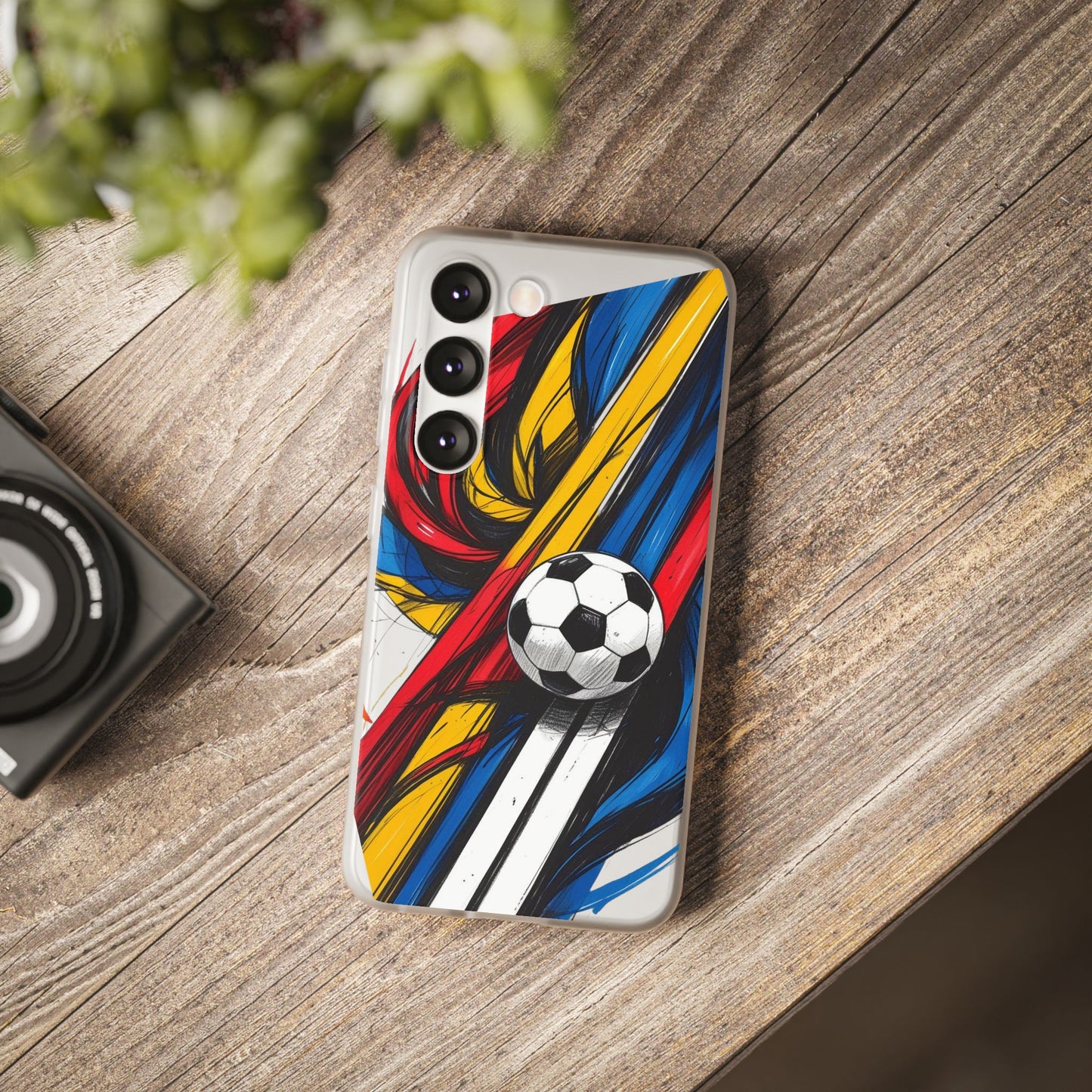 Soccer Flexi Clear Cases for Soccer Lovers