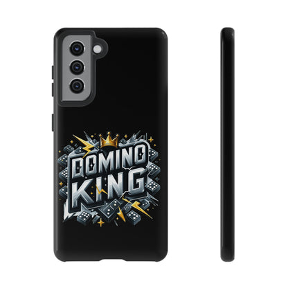 Domino King Tough Case For Samsung Galaxy - Dominoes Vibes Phone Case- Domino Players
