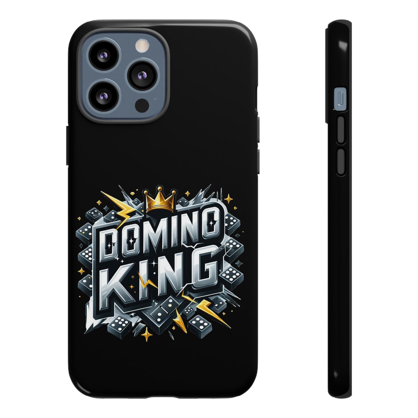 Domino King iPhone Tough Case - Dominoes Vibes Phone Case- Domino Players