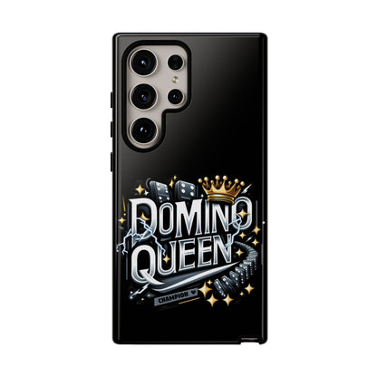 Domino Queen Tough Case For Samsung Galaxy - Dominoes Vibes Phone Case- Women Domino Players