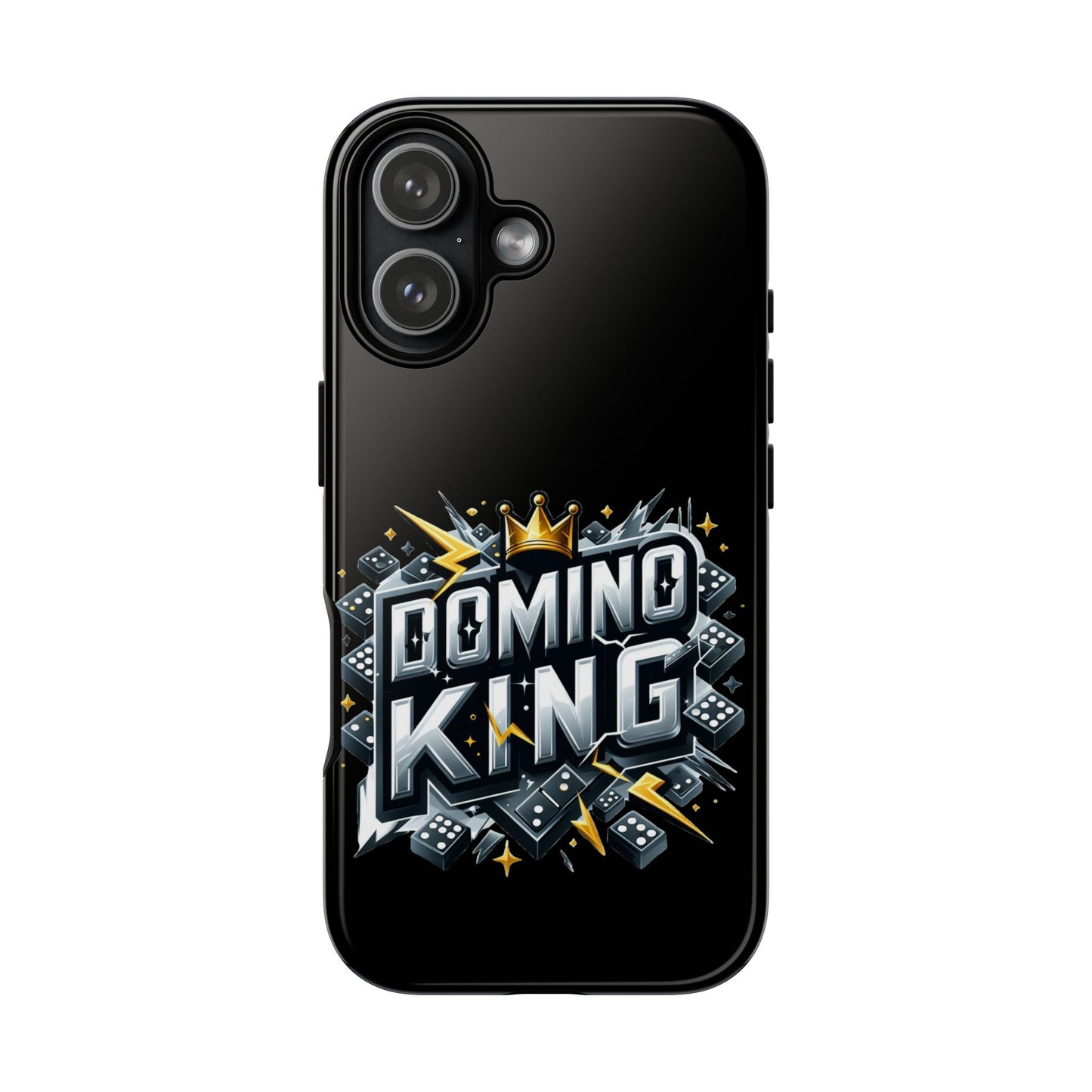 Domino King iPhone Tough Case - Dominoes Vibes Phone Case- Domino Players