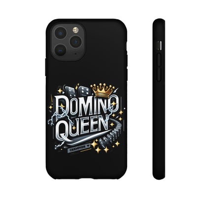 Domino Queen iPhone Tough Case - Dominoes Vibes Phone Case- Women Domino Players