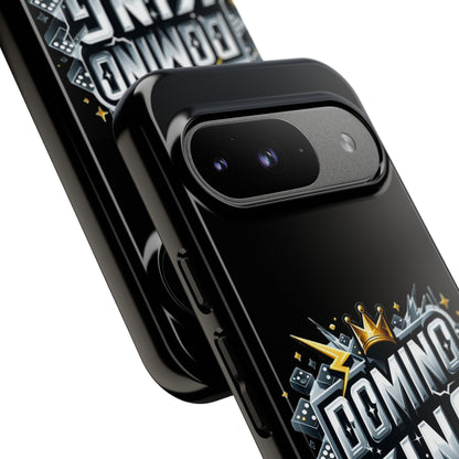 Domino King Tough Case For Google Pixel - Dominoes Vibes Phone Case- Domino Players
