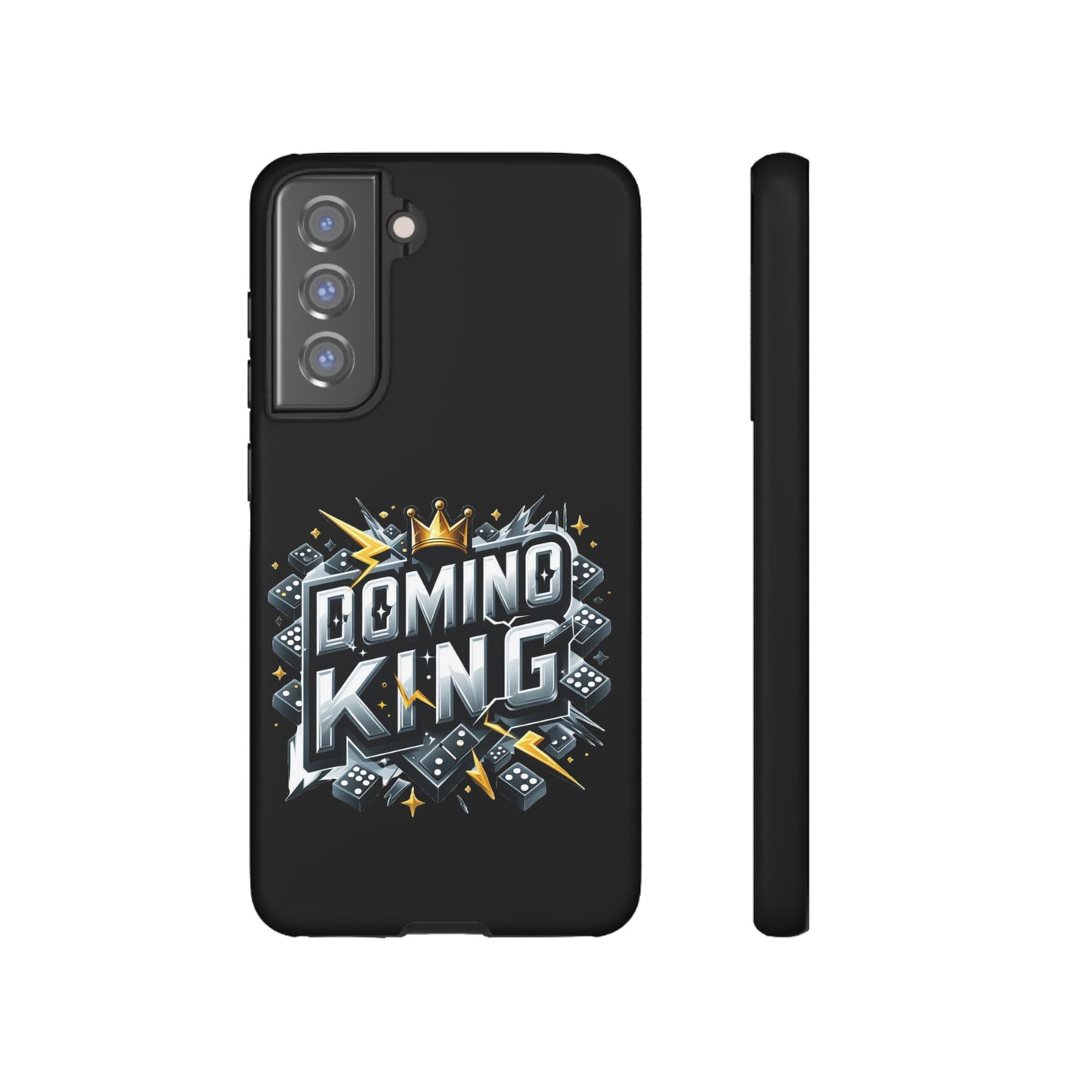 Domino King Tough Case For Samsung Galaxy - Dominoes Vibes Phone Case- Domino Players