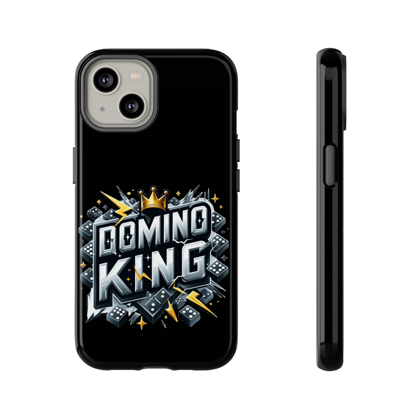 Domino King iPhone Tough Case - Dominoes Vibes Phone Case- Domino Players