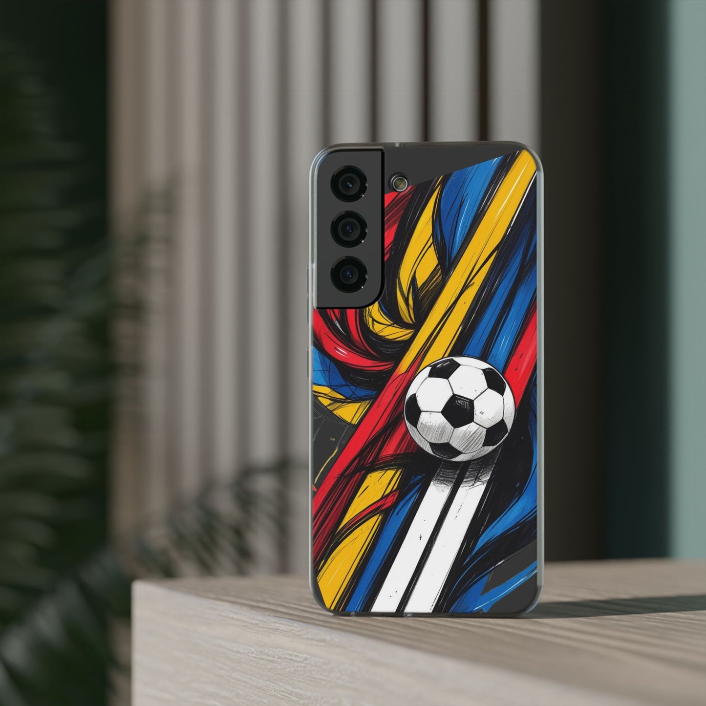 Soccer Flexi Clear Cases for Soccer Lovers