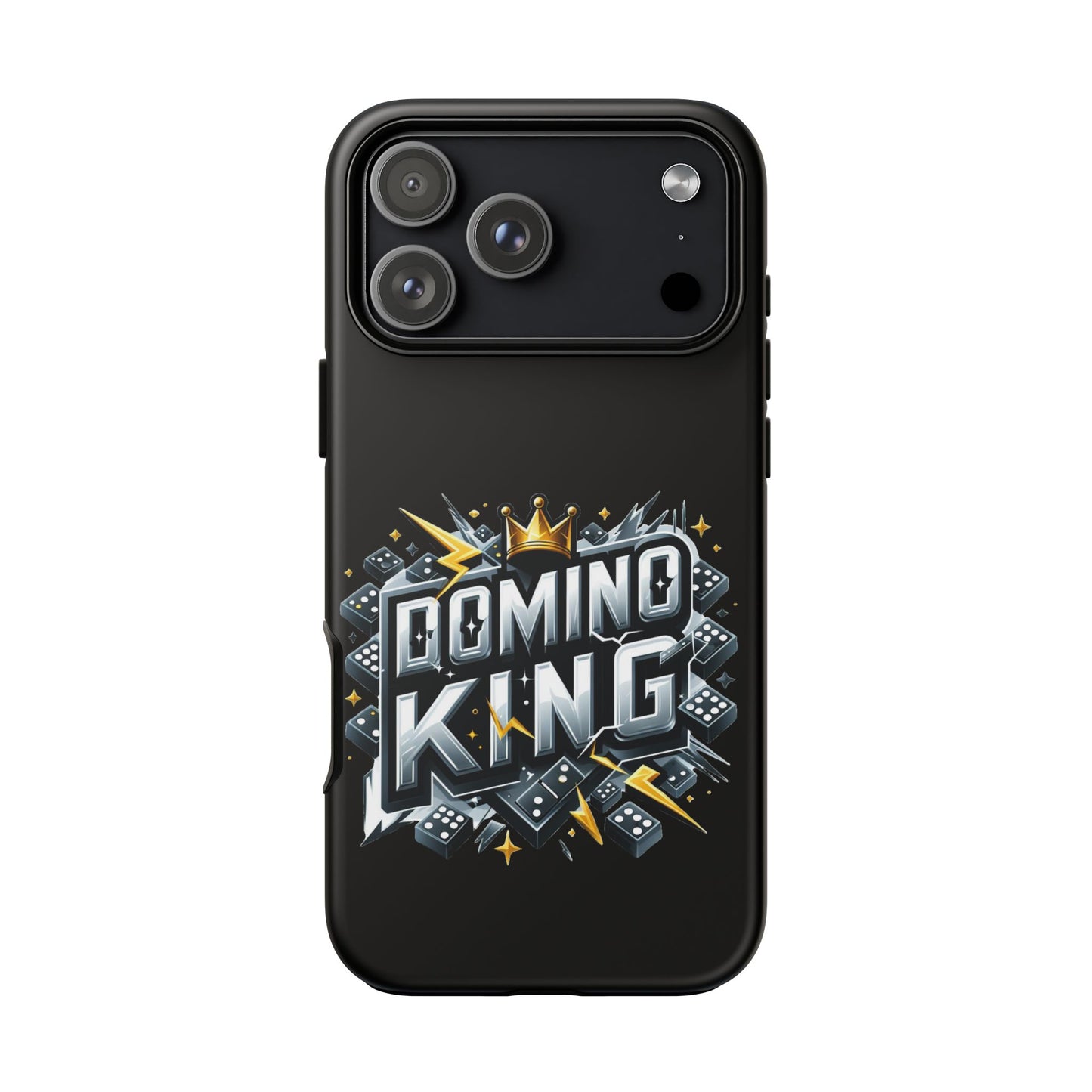 Domino King iPhone Tough Case - Dominoes Vibes Phone Case- Domino Players