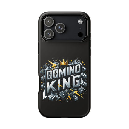 Domino King iPhone Tough Case - Dominoes Vibes Phone Case- Domino Players