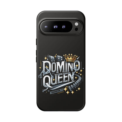 Domino Queen Tough Case For Google Pixel - Dominoes Vibes Phone Case- Women Domino Players