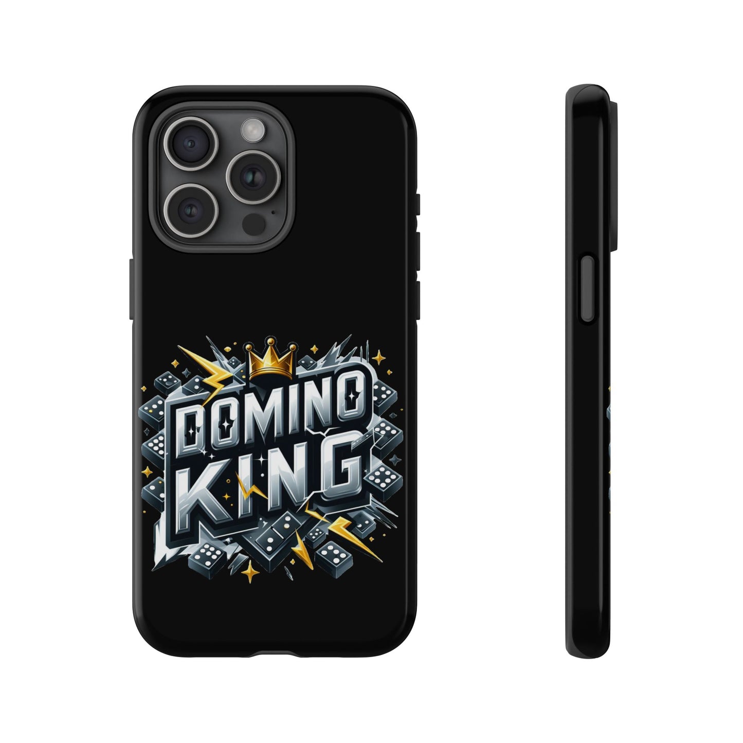 Domino King iPhone Tough Case - Dominoes Vibes Phone Case- Domino Players