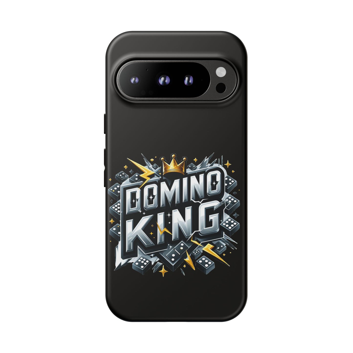 Domino King Tough Case For Google Pixel - Dominoes Vibes Phone Case- Domino Players