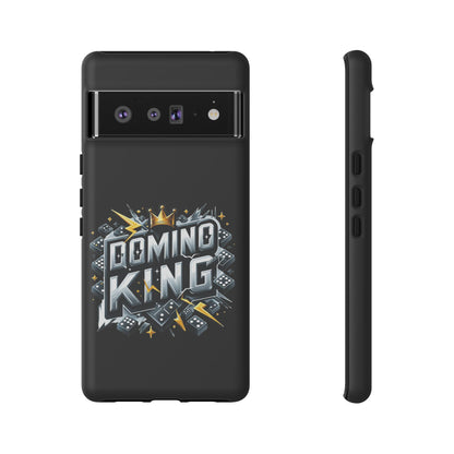 Domino King Tough Case For Google Pixel - Dominoes Vibes Phone Case- Domino Players